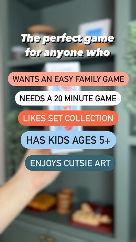 Family set collection game. Easy to learn. Great for kids and parents.

#LTKkids #LTKunder50 #LTKfamily