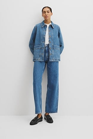 Denim Shacket | Country Road