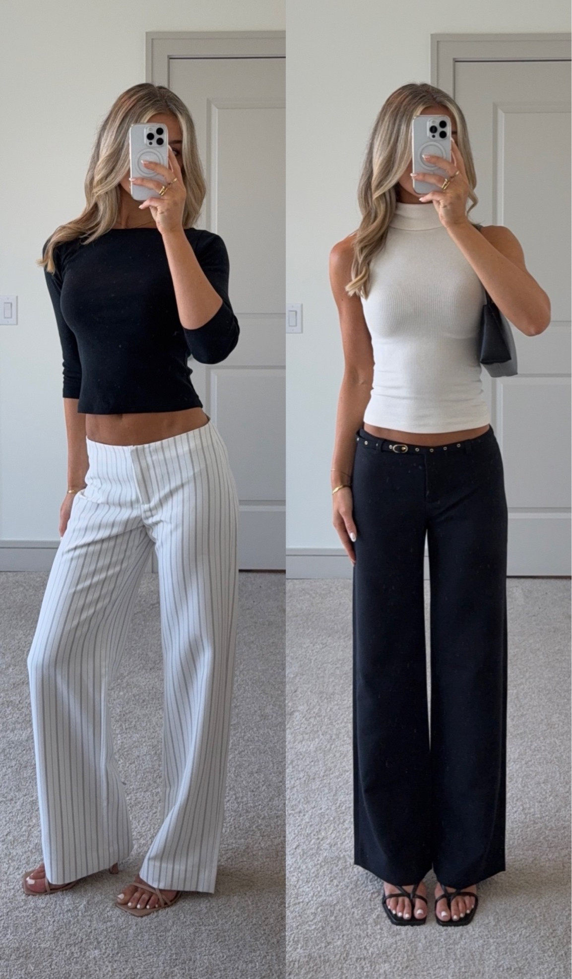 #abercrombiepartner the perfect low waisted trousers – wearing 25 Long ! @abercrombie