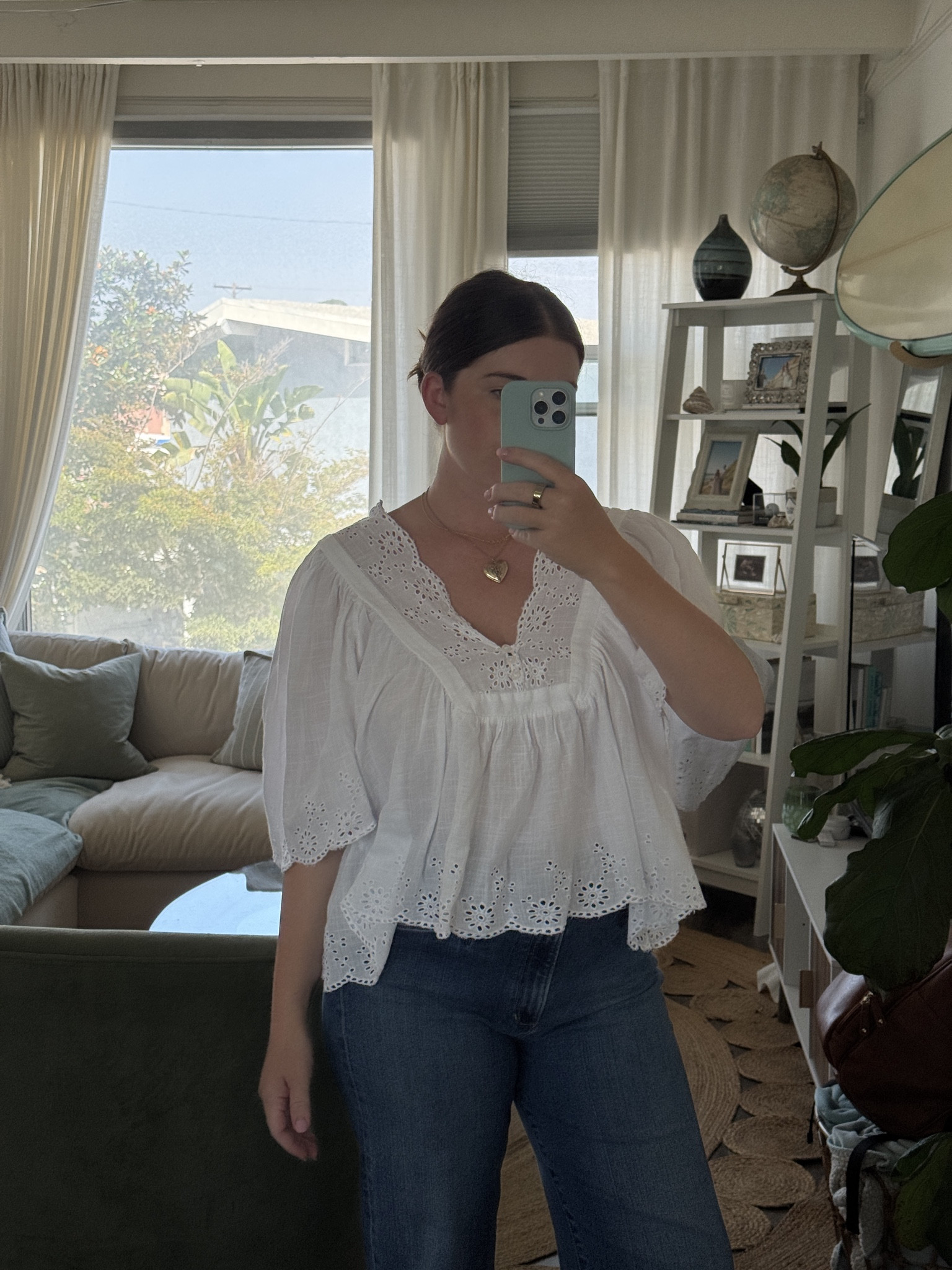 Breezy summer top is the look of the season! 

 