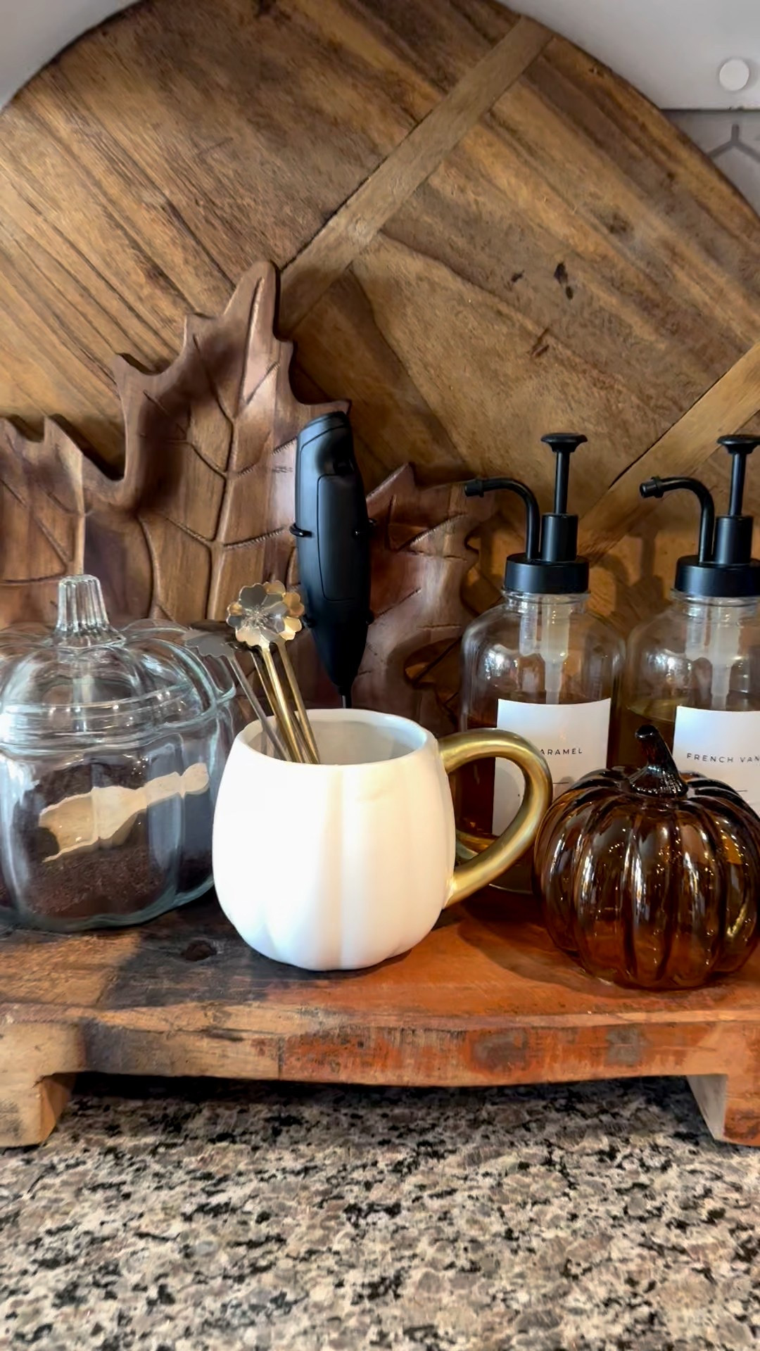 Fall coffee bar styling! Fall pumpkins, fall charcuterie boards 

#LTKSeasonal #LTKHome #LTKStyleTip