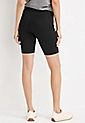 High Rise Luxe Side Pocket 8in Bike Short | Maurices