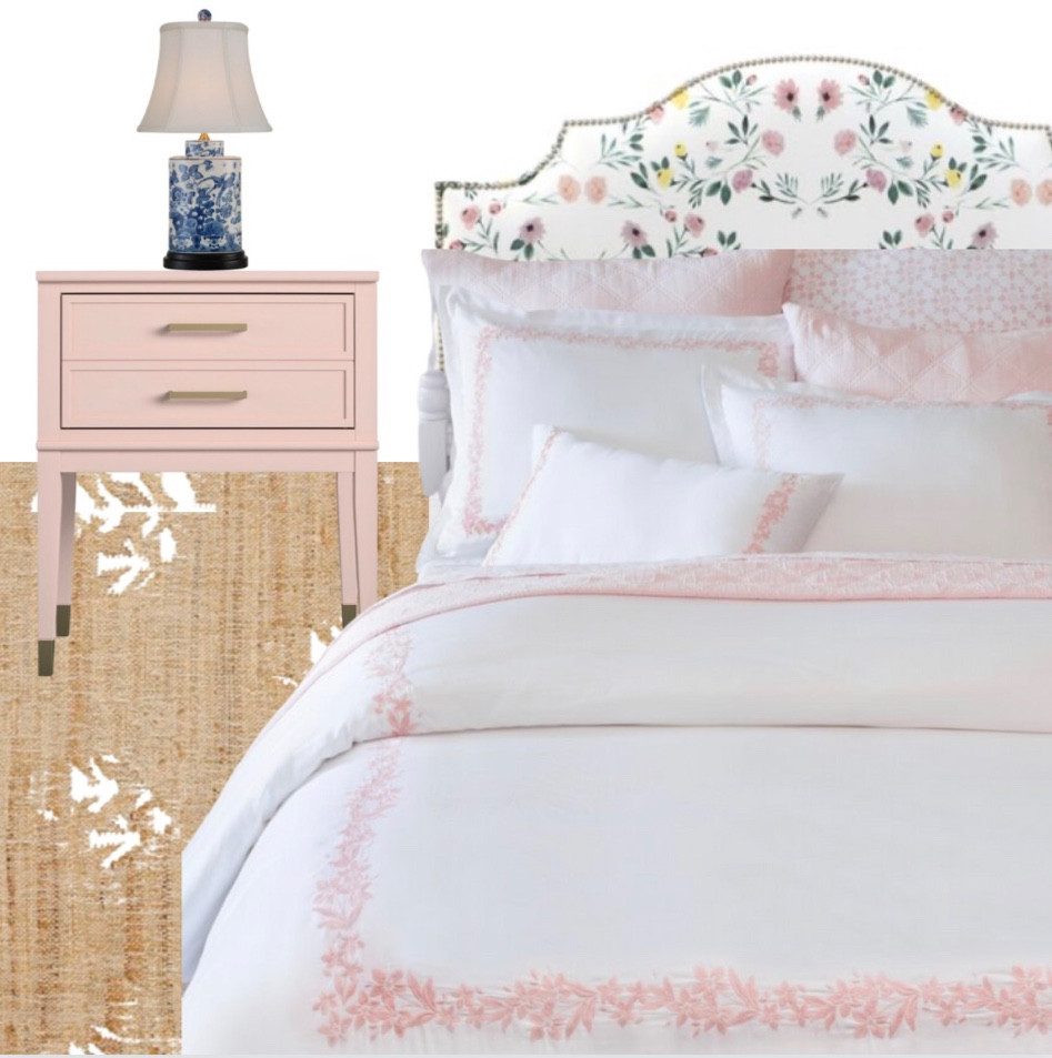 Spring Bedroom Refresh with Wayfair

Master bedroom // guest bedroom // pink nightstand // upholstered headboard // white bedding // block print jute rug // blue and white lamp // florals // grandmillennial // preppy 

#LTKFind #LTKsalealert #LTKhome