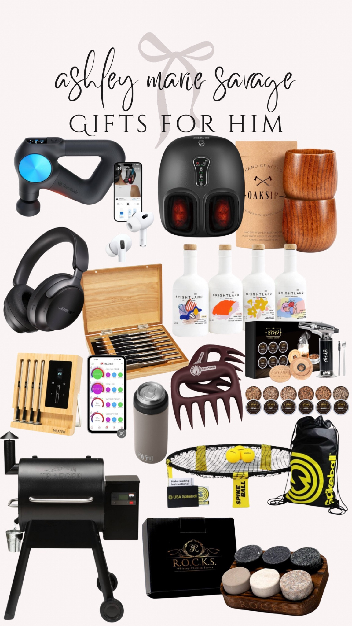 Gift guide for him! 



#LTKMens #LTKHoliday #LTKGiftGuide