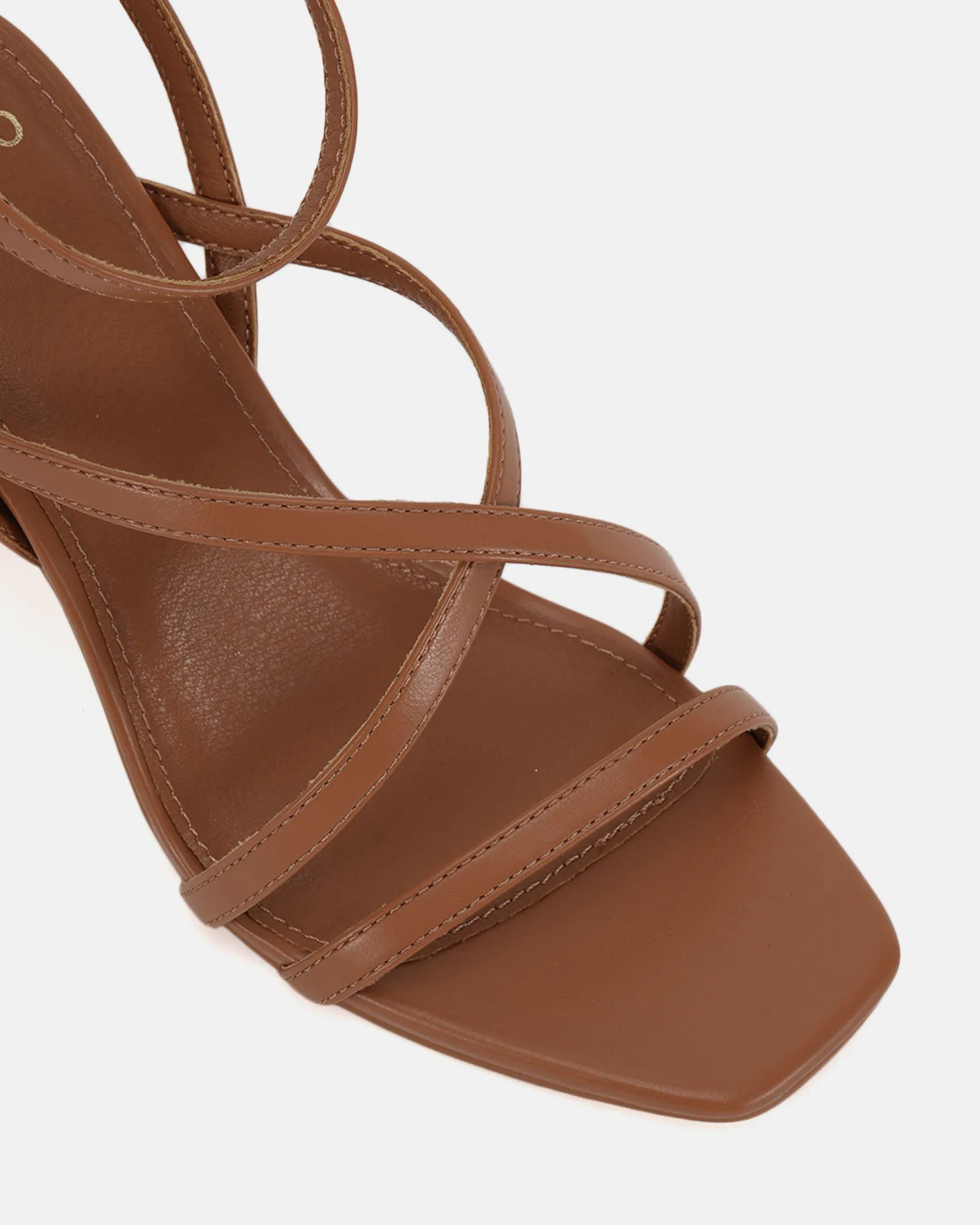 NARA BROWN SUGAR Block Heels | Novo Shoes