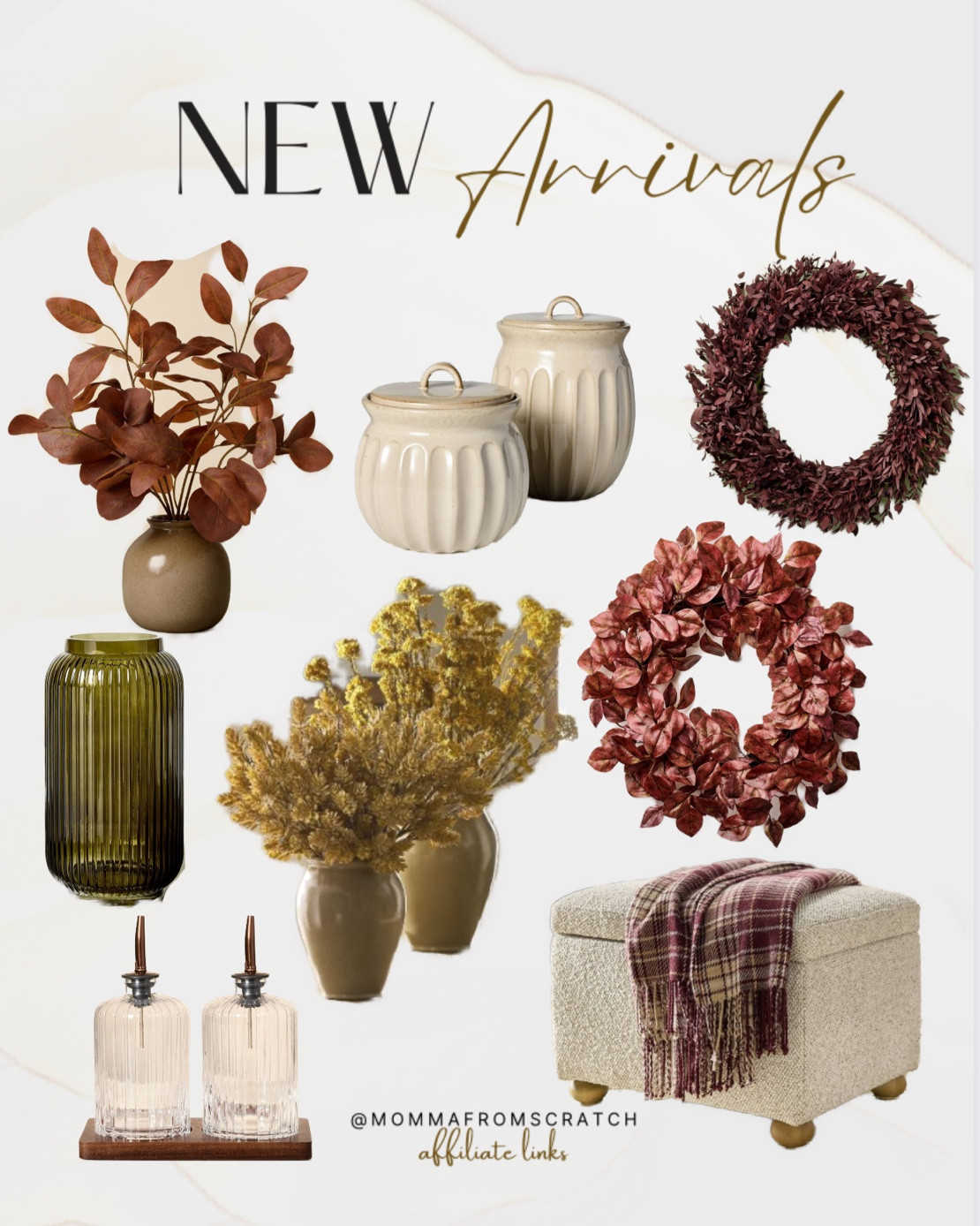 New fall decor at target from hearth and hand magnolia! Fall stems, fall wreath, vases and moree

#LTKSeasonal #LTKFindsUnder50 #LTKHome