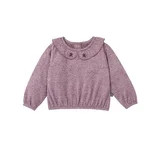 Modern Moments by Gerber Baby Girl Ruffle Collar Top and Pant Outfit Set, 2-Piece, Sizes 0/3 Mont... | Walmart (US)