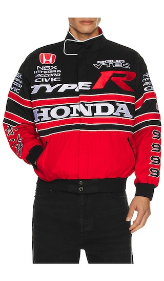Tribute Jacket in Red & Black | Revolve Clothing (Global)