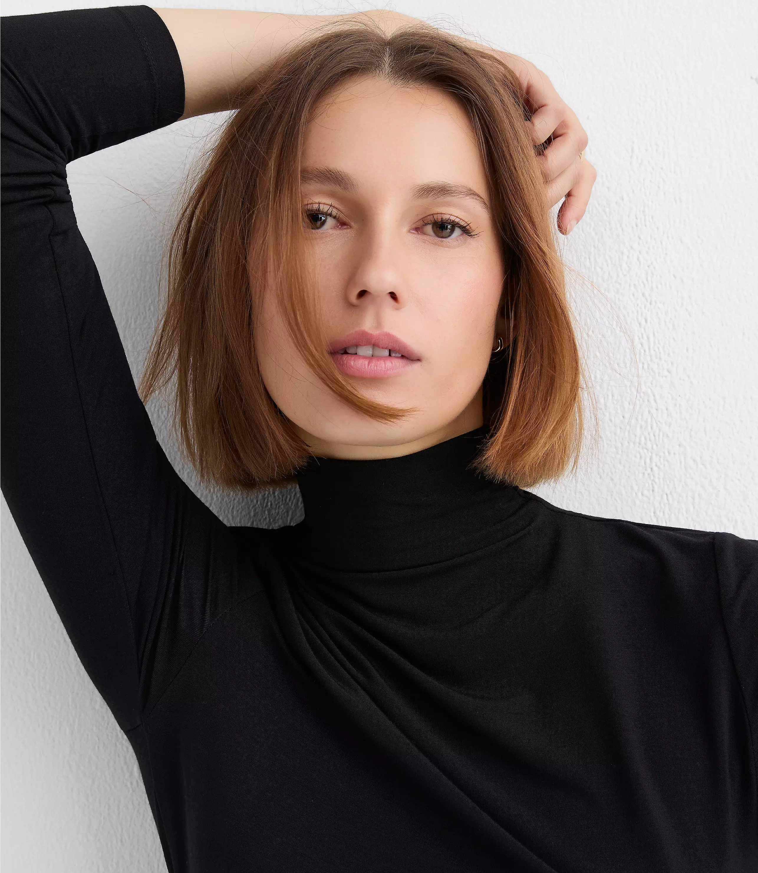 Modal Turtleneck Top | LOFT