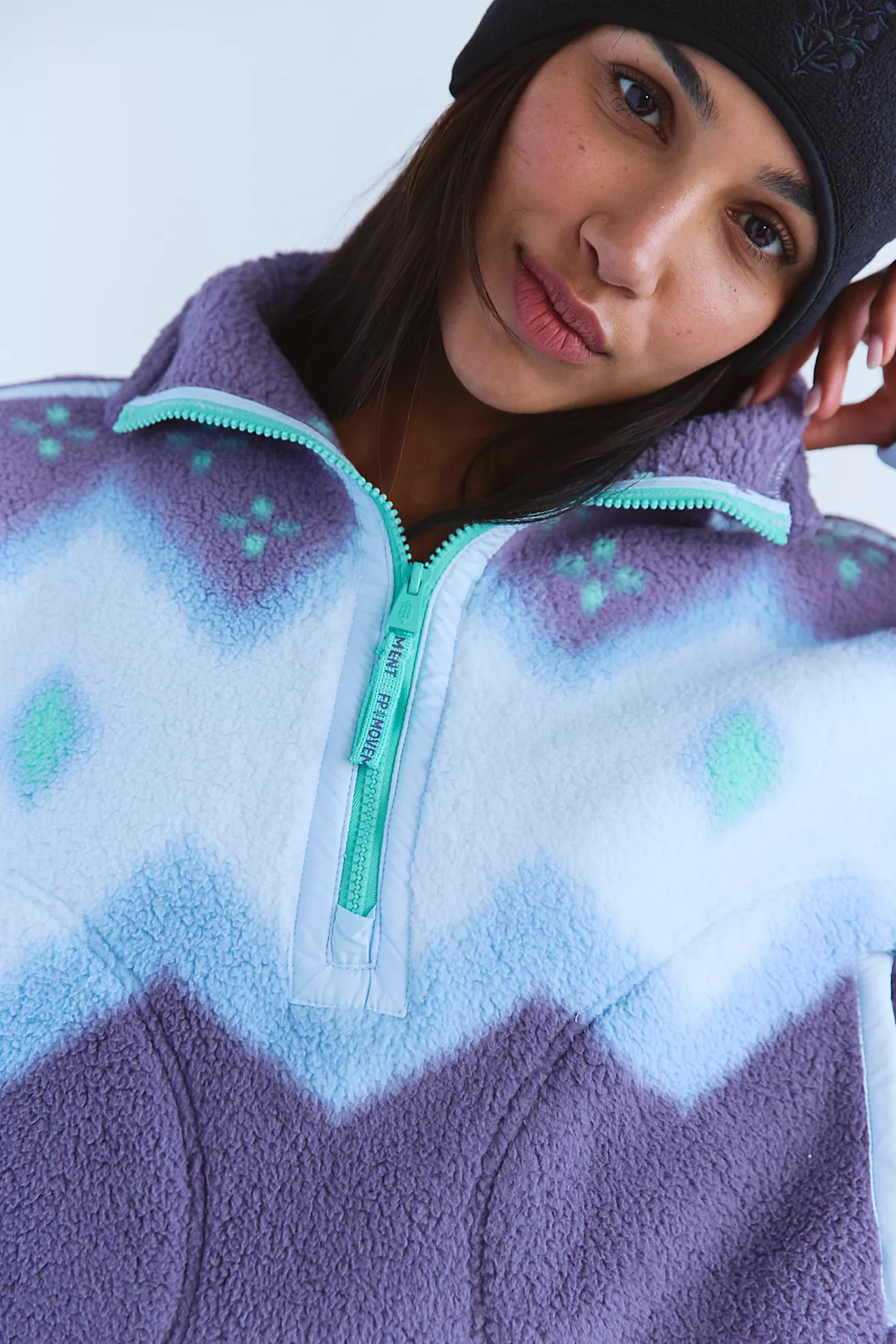 Mountain High Printed Half Zip Fleece | Free People (Global - UK&FR Excluded)