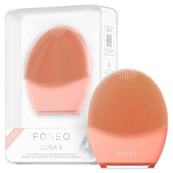 FOREO LUNA 4 Face Cleansing Brush -Firming Face Massager - Anti Aging Face Care - Enhances Absorp... | Amazon (US)