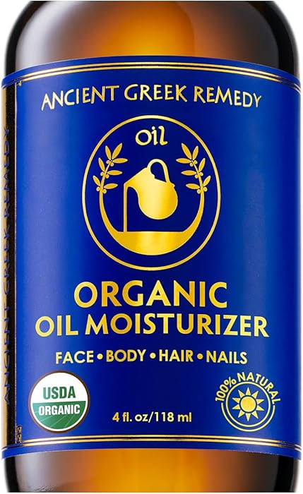 Ancient Greek Remedy Body Oil - Organic After Shower Face Oil & Body Moisturizer for Dry Skin - A... | Amazon (US)