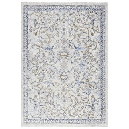 Safavieh Palma Isidora Oriental Area Rug, Beige/Light Blue, 5' x 7' | Walmart (US)