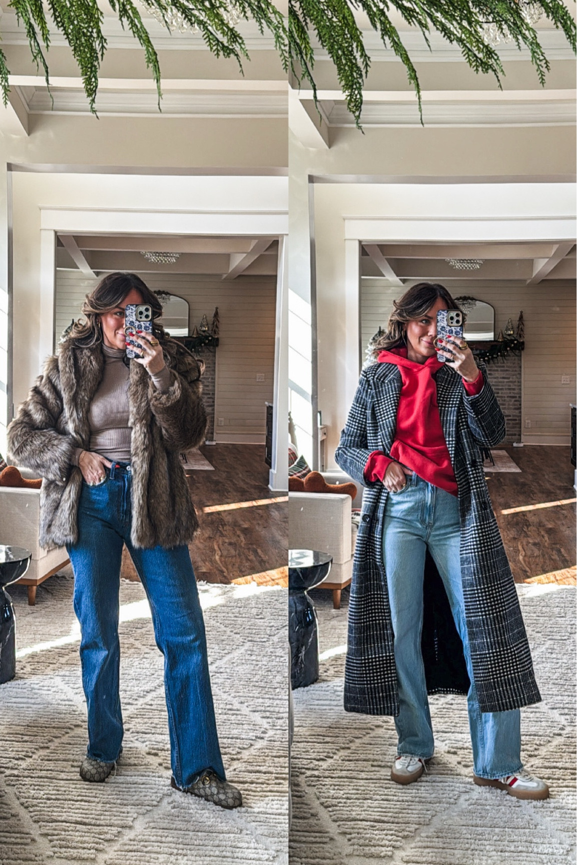 CYBERAF for extra 15% off @abercrombie cyber Monday sale on sale! Wearing my normal 25 regular I’m 5’3” both are medium wash! #abercrombiepartner 

#LTKSaleAlert #LTKHoliday #LTKCyberWeek