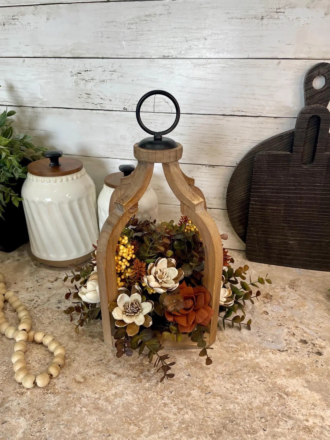 Bring cozy fall vibes into your home with this gorgeous sola wood flower lantern centerpiece from AllBoutiqueThings 🍂✨ Handcrafted with painted and natural sola wood flowers, fall eucalyptus, and your choice of lantern design, each piece is truly one-of-a-kind. Perfect for your dining table, entryway, or kitchen island, this stunning arrangement adds timeless autumn charm you’ll enjoy year after year. Limited quantities + free shipping—don’t wait to grab yours! 🍁🕯️

#FallDecor #SolaWoodFlowers #EtsyFinds #LanternCenterpiece #FarmhouseStyle #AutumnVibes #EntrywayDecor #DiningTableDecor #FallFavorites

#LTKSeasonal #LTKFindsUnder100 #LTKHome