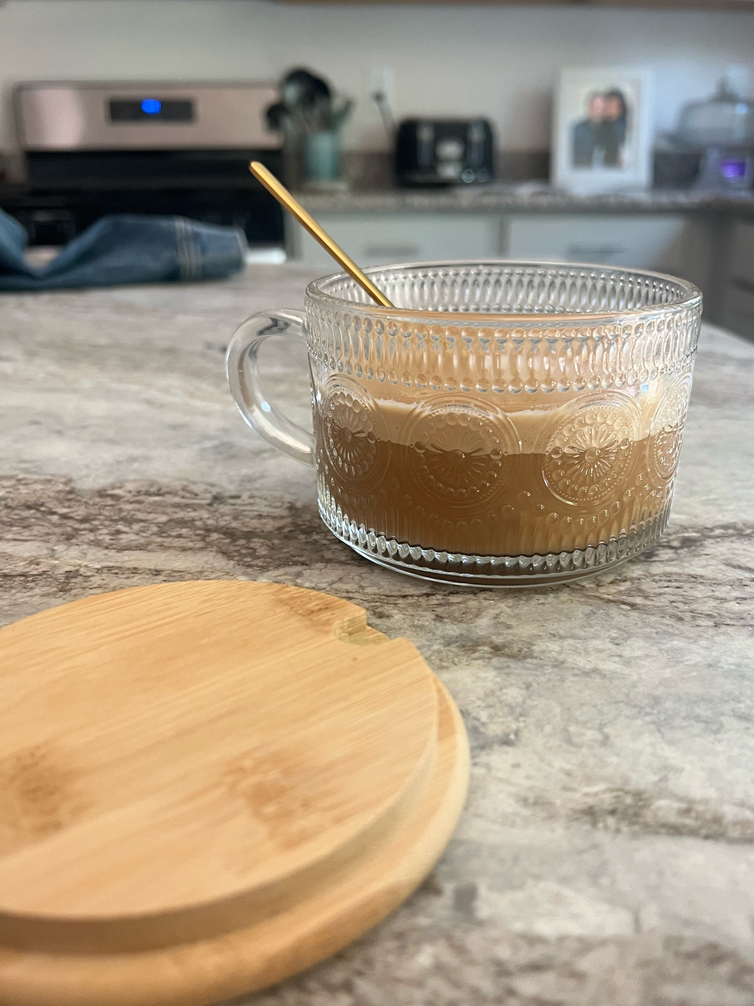 My sweet friends got these off my wedding registry from Amazon! Comes in a set of 4. Perfect for coffee, parfaits, tea etc. #amazon #coffeecup #amazonfinds 

#LTKhome #LTKFind
