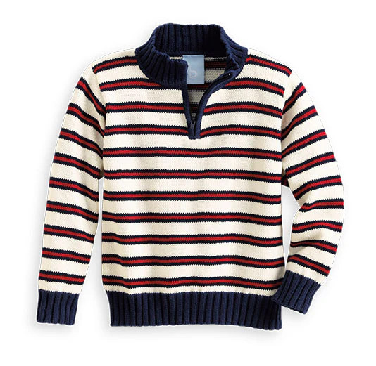 Knit Half Zip Sweater | bella bliss 