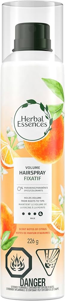 Herbal Essences Volume Hairspray, Lightweight, Maximum Hold Hair Spray for Fine Hair, 24 Hour Hol... | Amazon (CA)