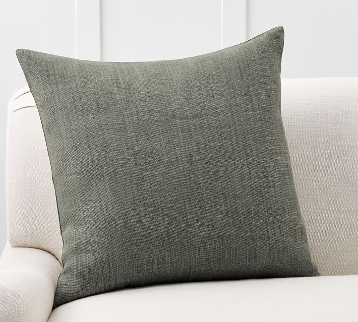 Belgian Linen Pillow Covers Made with Libeco™ Linen | Pottery Barn (US)