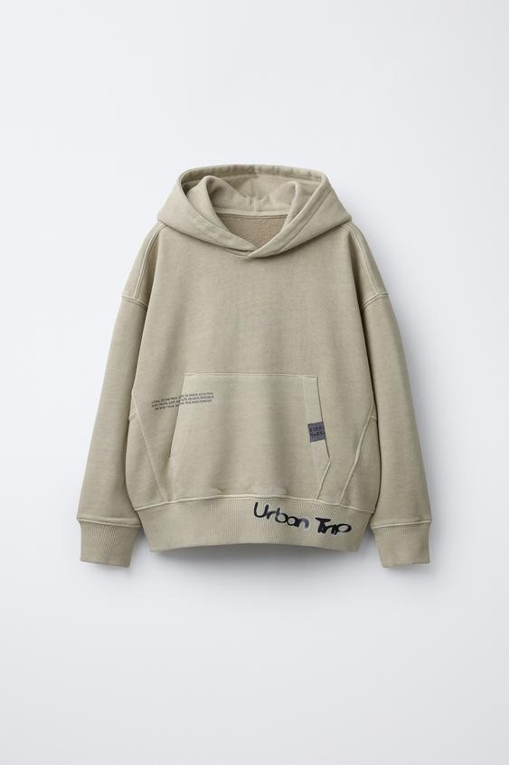 GARMENT DYE HOODIE | Zara US
