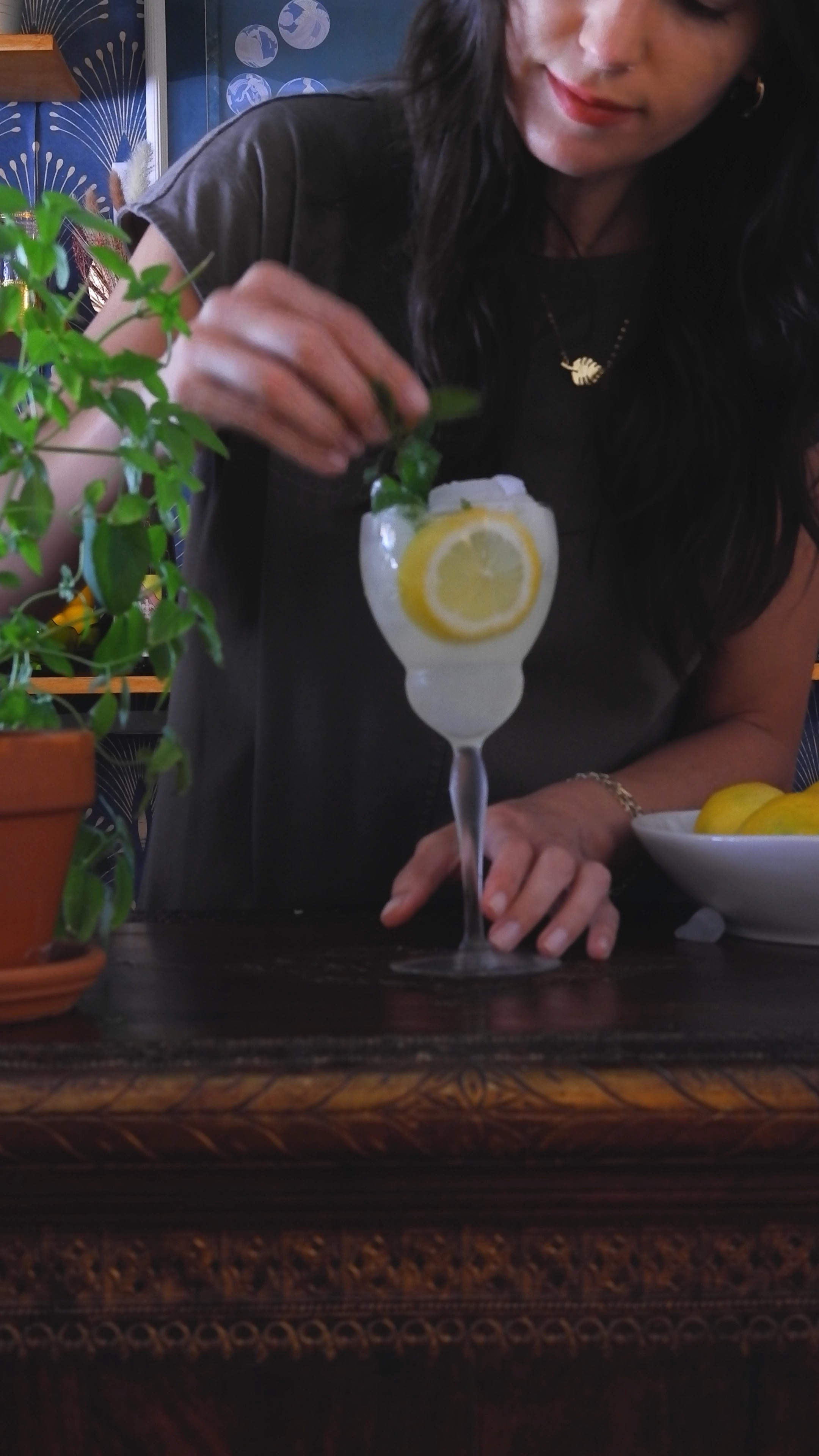 Perfect easy summer cocktail for home entertaining in a beautiful vintage wine glass 


#LTKFind #LTKhome #LTKSeasonal