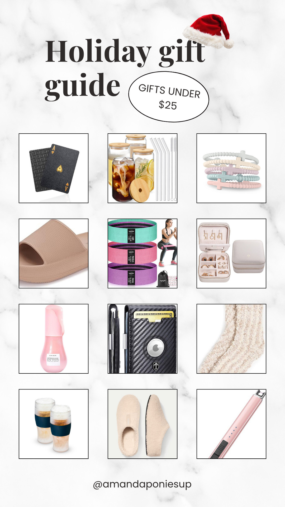 Holiday Gift Guide: Gifts under $25 🎄🎁  #GiftGuide #StockingStuffer #ShopLTK #HolidayDeals #GiftsUnder25

 

#LTKFindsUnder50 #LTKHoliday #LTKGiftGuide