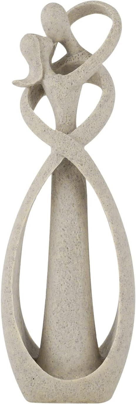 Trycooling Kissing Lovers Statue Abstract Sculpture, Sandstone, Small | Amazon (US)