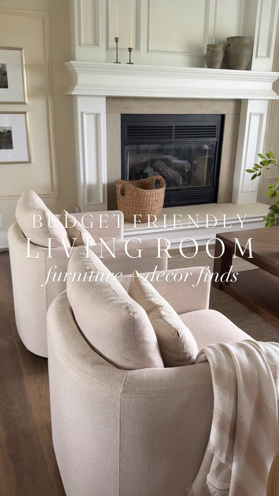 Budget friendly living room finds, living room furniture, living room decor, sofa, couch, accent chair , area rug, neutral rug, home decor, wall decor, wall frame, faux tree, faux greenery

#LTKHome #LTKSaleAlert
