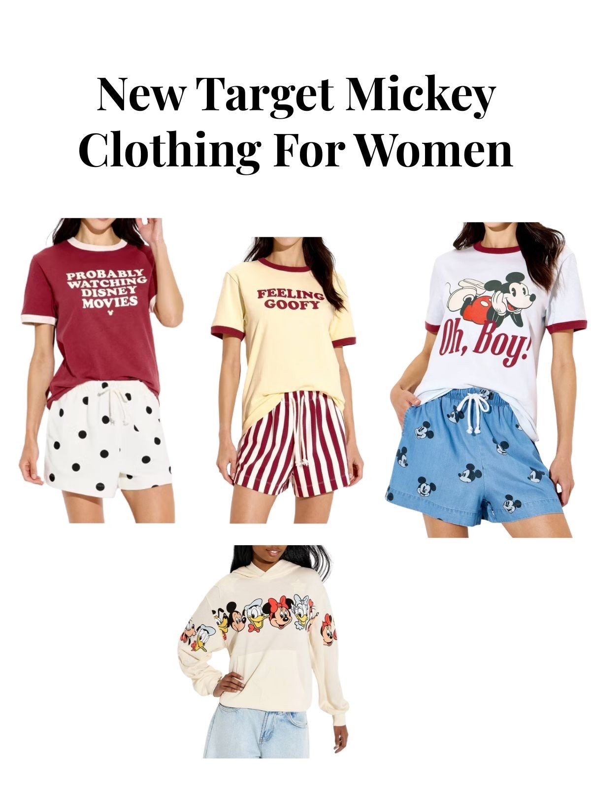 New Target Mickey clothing collection for women

#LTKTravel