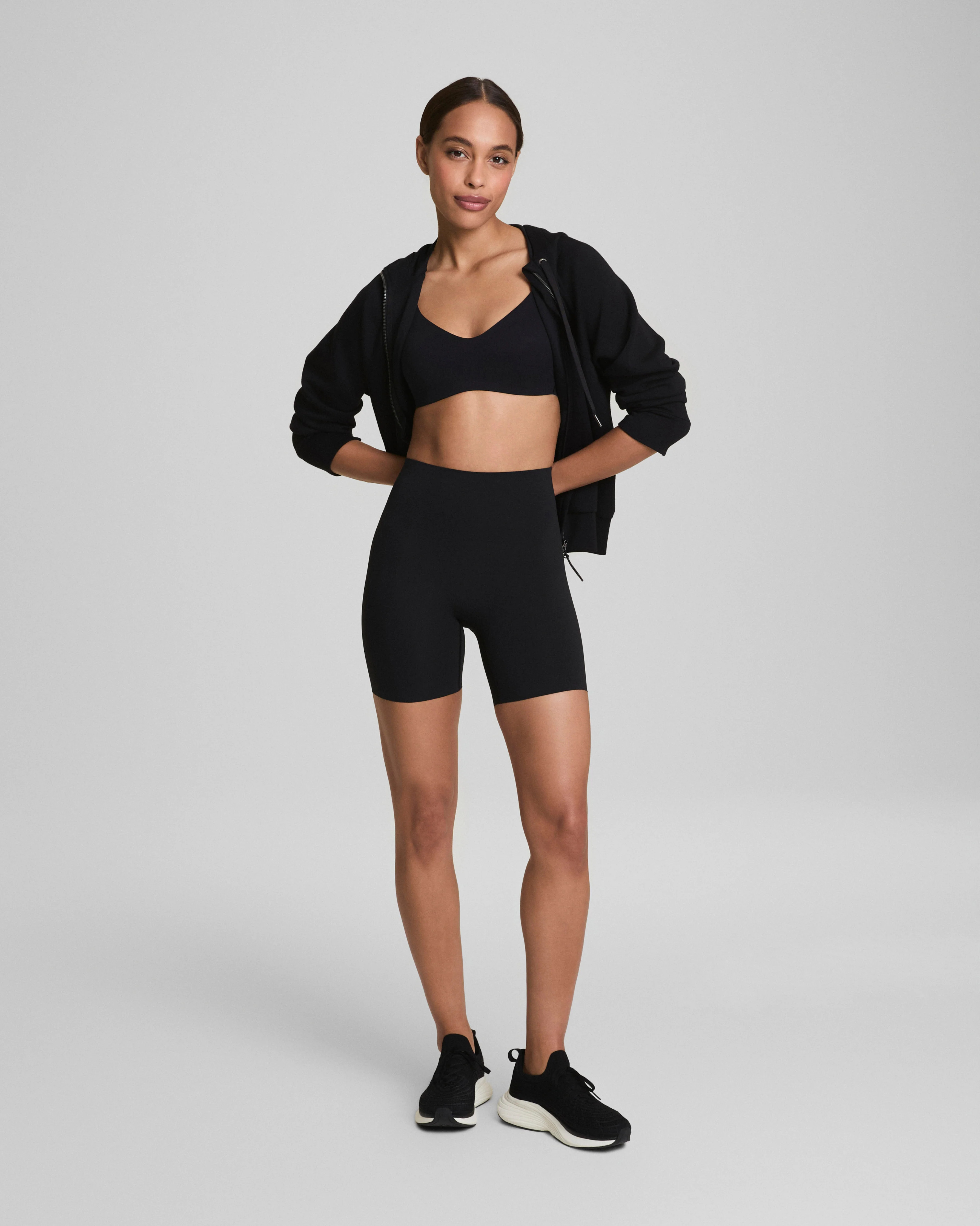Bike Short with Mid-Tummy Compression, 6" | Spanx