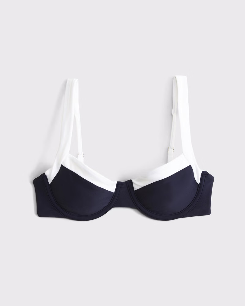 Women's Wide Strap Underwire Bikini Top | Women's Swimwear | Abercrombie.com | Abercrombie & Fitch (US)