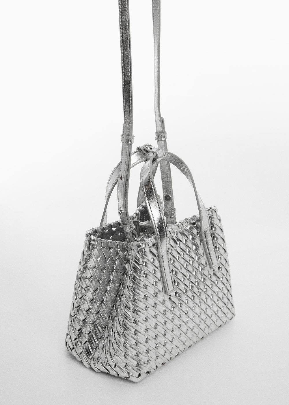 Lattice design bag -  Women | Mango USA | MANGO (US)