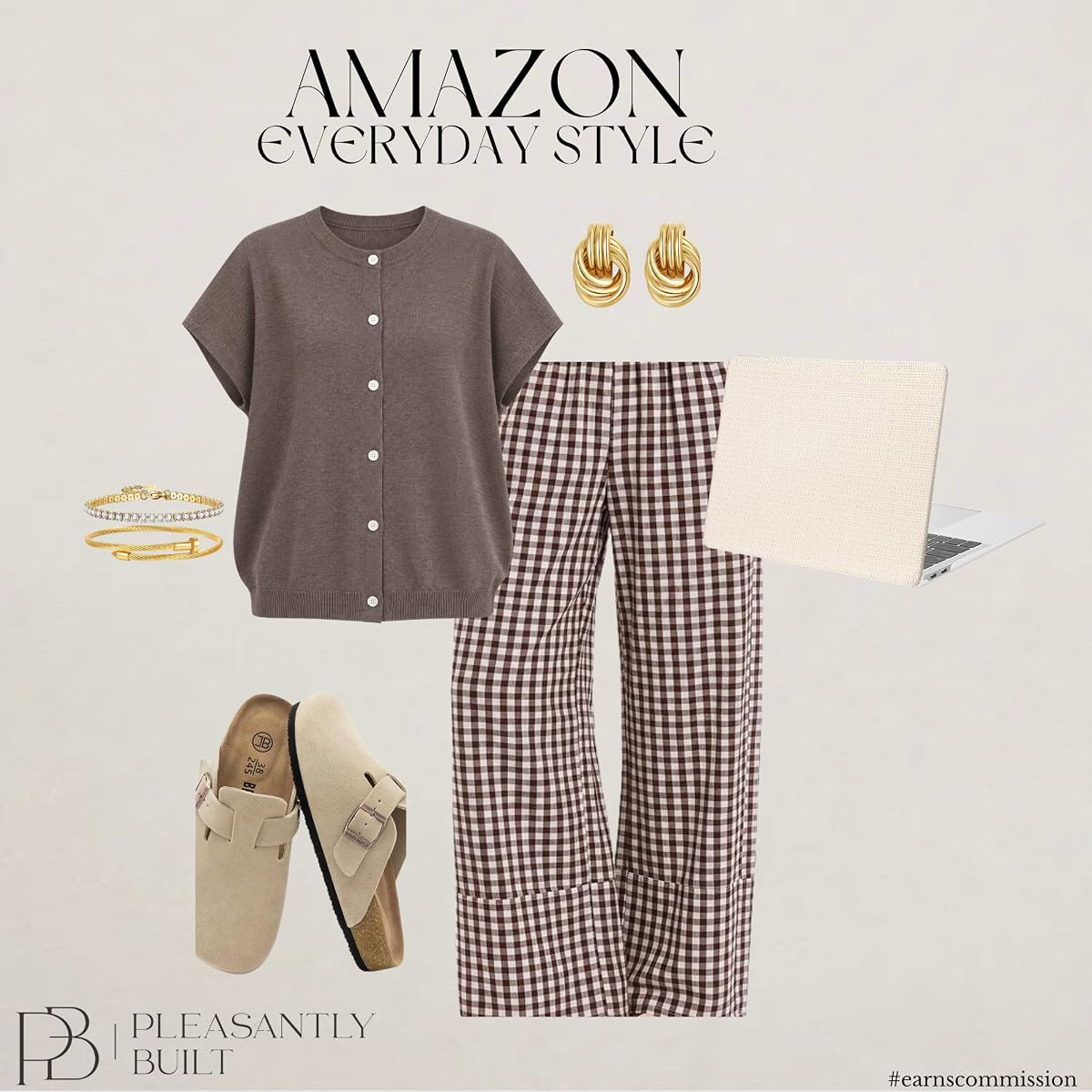 Elevate your casual wear with these comfy and cute pieces. Perfect for relaxing at home! #AmazonFashion #amazonstyle #amazonwomen #pleasantlybuilt 

 #LTKootd #LTKmomlife #LTKWorkwear