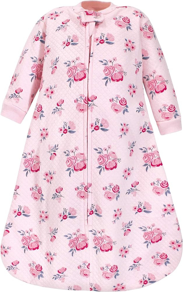 Hudson Baby Unisex Baby Premium Quilted Long Sleeve Sleeping Bag and Wearable Blanket | Amazon (US)