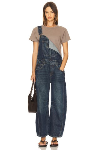 Free People Good Luck Overall in Deep End from Revolve.com | Revolve Clothing (Global)