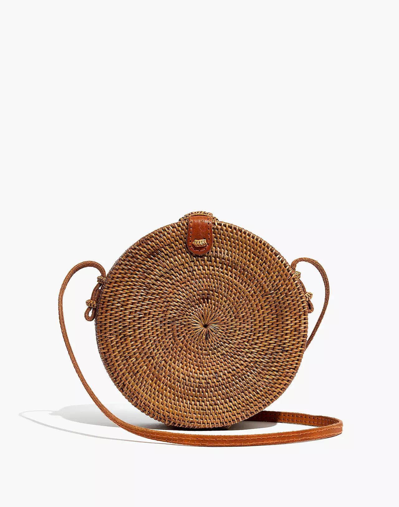 Folk Fortune Bali Rattan Roundie Bag | Madewell