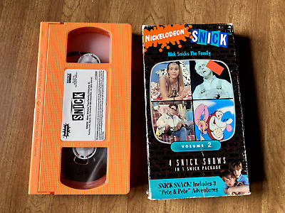Nickelodeon Snick Volume 2 Nick Snicks the Family VHS 1993 Ren and Stimpy RARE 74644920833 | eBay | eBay US