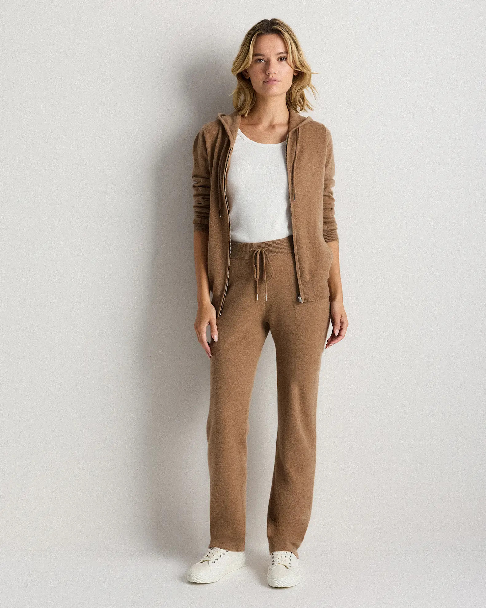 Cashmere Straight Leg Pants in Teak | Quince