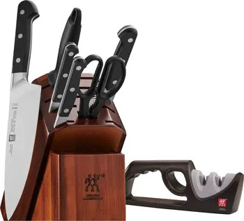 Pro 7-Piece Knife Block Set with Bonus Sharpener | Nordstrom