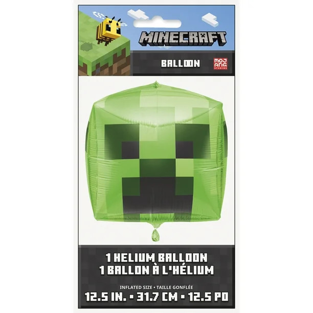 Foil Minecraft Balloon, 12.5" | Walmart (US)