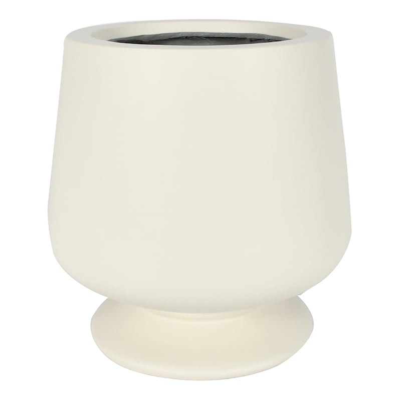 Auburn White Planter, Large | At Home