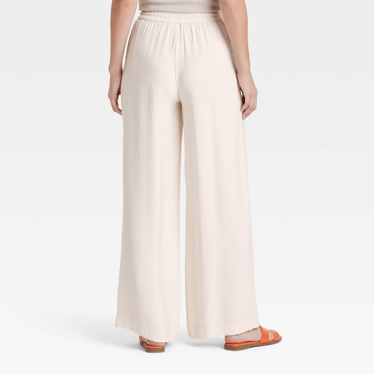 Women's High-Rise Wide Leg Pull-On Pants - A New Day™ | Target