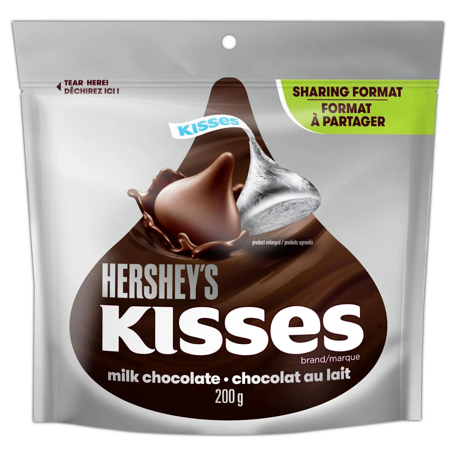 HERSHEY'S KISSES Milk Chocolates, 200 g | Walmart (CA)
