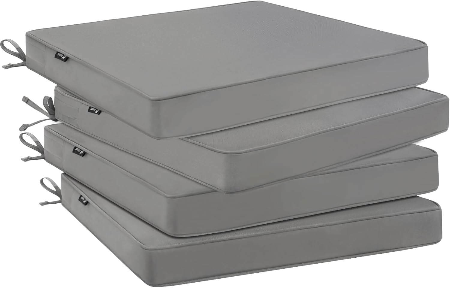 Favoyard Outdoor Chair Cushions 19"W x 19"D x 2"T Set of 4 Patio Chairs Cushions 3-Year Fade Resi... | Amazon (US)