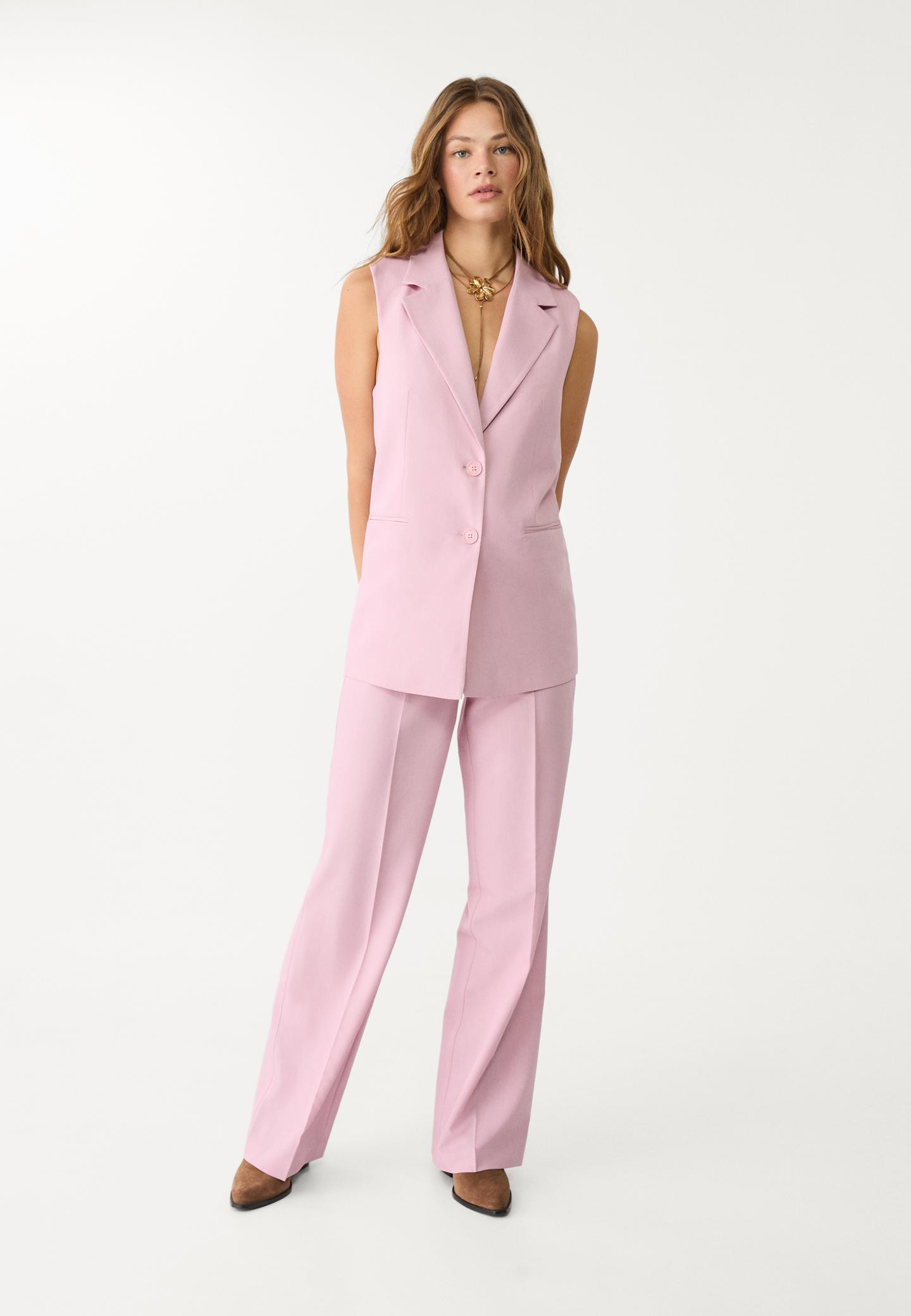 Pantalon droit habillé | Stradivarius (FR)