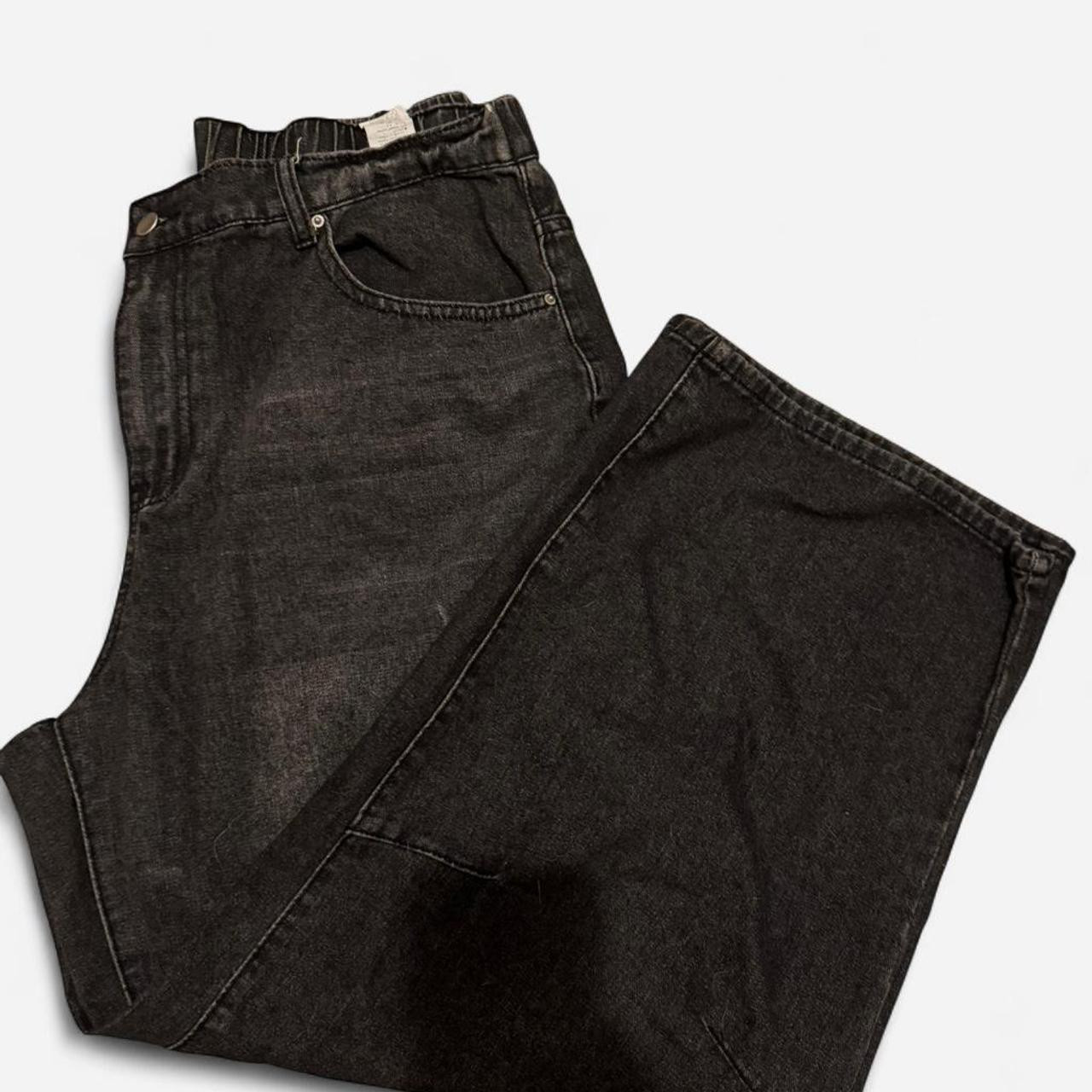 Shein Curve + Plus Women's Jeans - Black - XL | Depop US