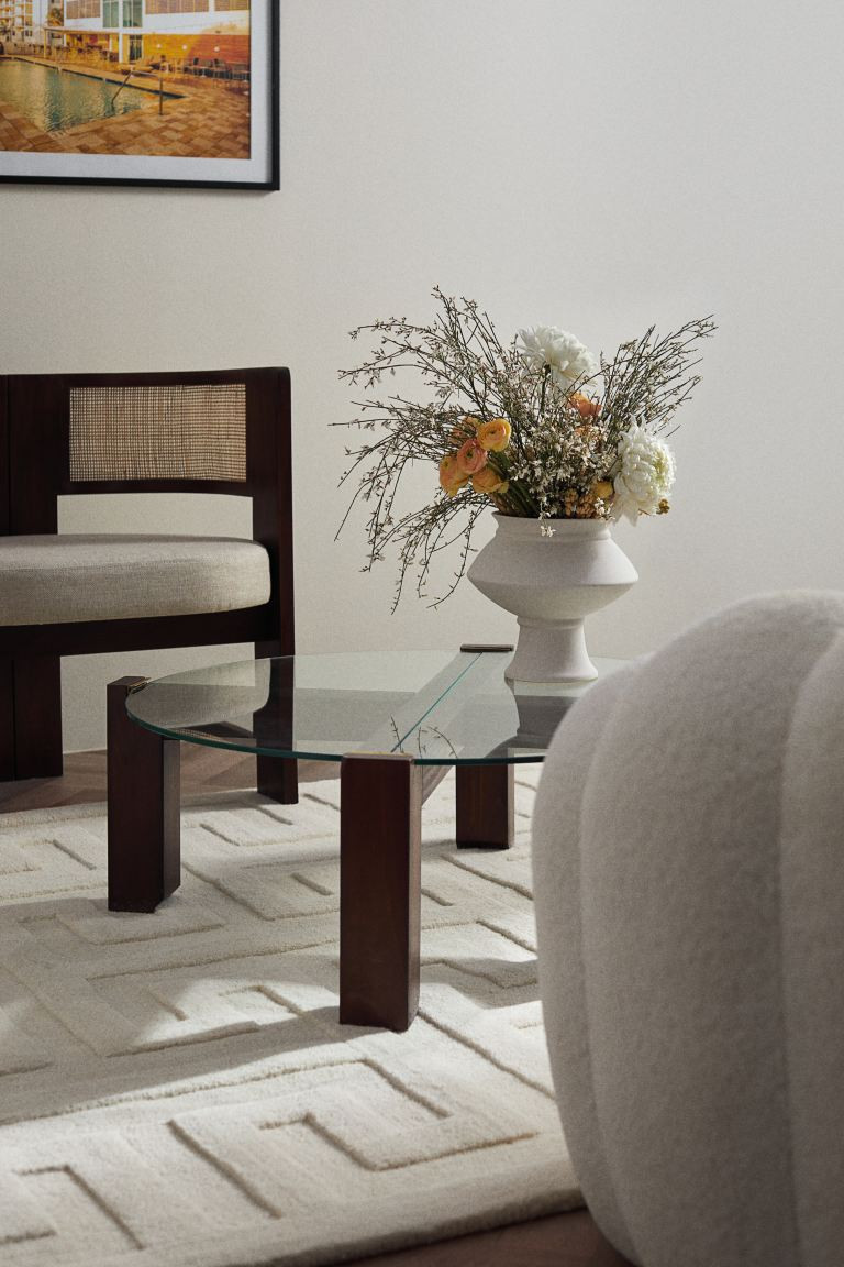 Couchtisch mit Glasplatte | H&M (DE, AT, CH, NL, FI)