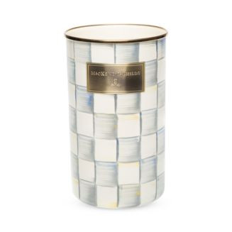 MacKenzie-Childs Sterling Check Enamel Utensil Holder | Bloomingdale's Home | Bloomingdale's (AU)