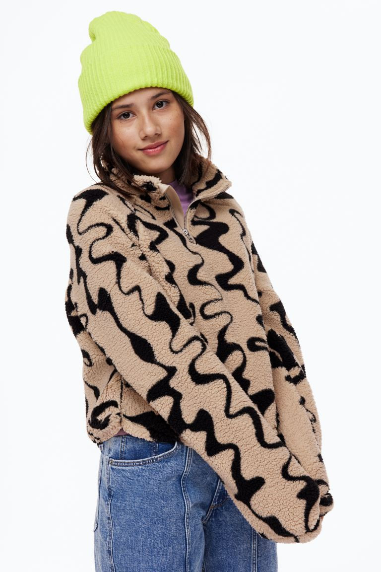 Half-zip Fleece Top | H&M (US + CA)