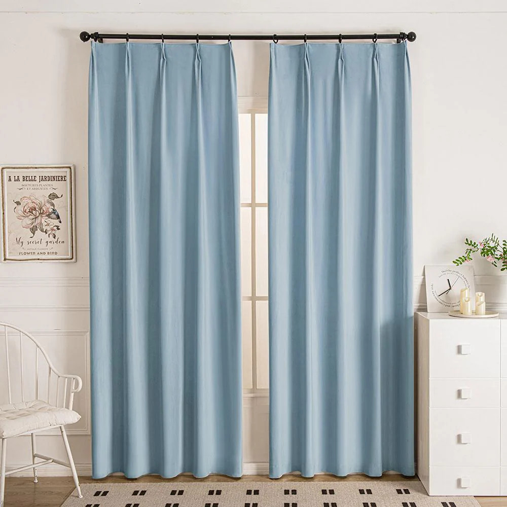 Doux Velvet Elegance Room Darkening Custom Curtains | IXA Curtains